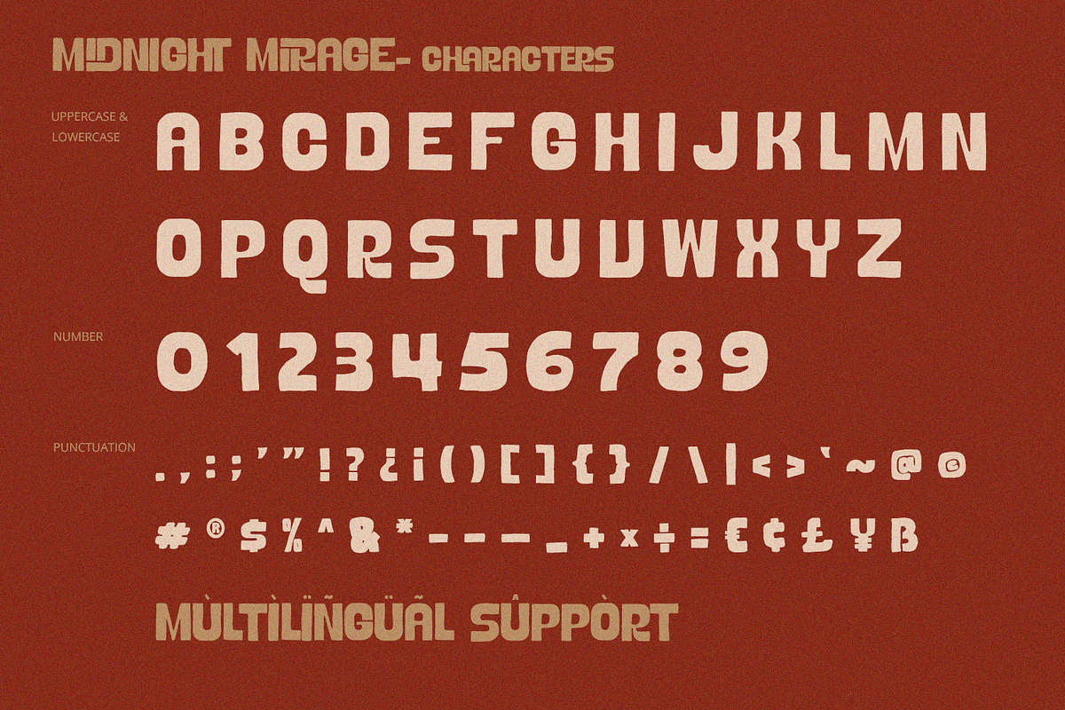 Midnight Mirage - Rough Display, a Script Font by Alpaprana (Photo 8 of 10)