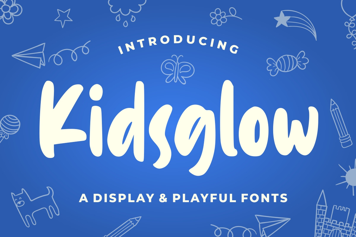 Kidsglow - Fun Font