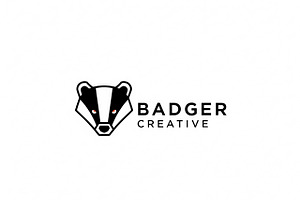 Badger Creative Logo, a Branding & Logo Template by Logocreative