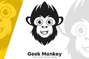 Geek Monkey Logo Design, a Branding & Logo Template by ExpertDesigner411 (Thumbnail 2 of 3)