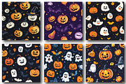 Happy Cute Halloween Seamless Patter, an Illustration by DreamPrint404 (Thumbnail 3 of 4)