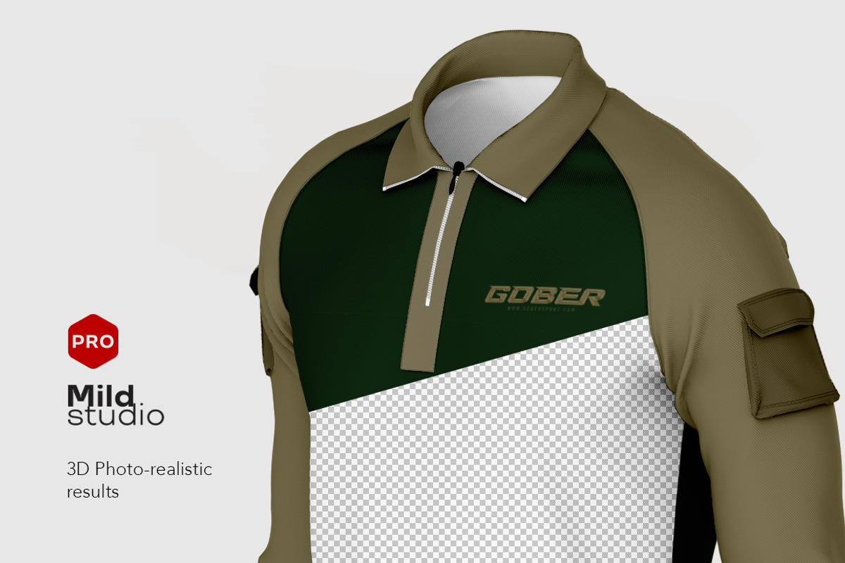 Tactical Army Mockup, a Shirt Mockup by Mildstudio (Photo 4 of 8)