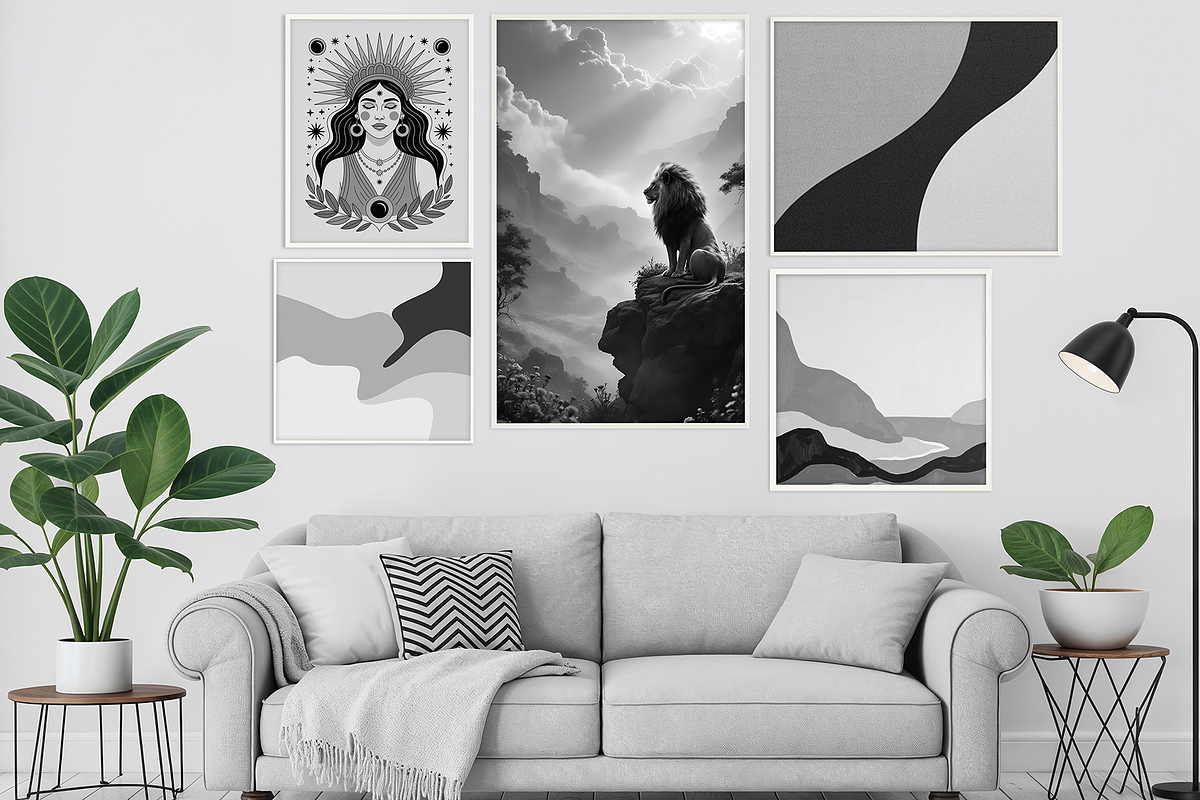 248 Minimalist Canvas Mockup Bundle, a Mockup by Redmixx Design (Photo 6 of 8)