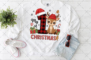 My First Christmas Baby PNG, an Illustration by Craft Nest (Thumbnail 5 of 6)