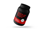 Protein Jar Bottle Mockup, a Cups & Container Mockup by Ram Studio (Thumbnail 14 of 17)