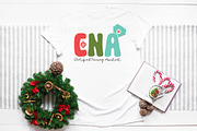 Nurse Christmas SVG Bundle, a Graphic by CraftlabSVG (Thumbnail 9 of 17)