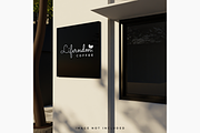 Sign logo mockup vol#01, an Advertising Mockup by mockupocka (Thumbnail 5 of 13)