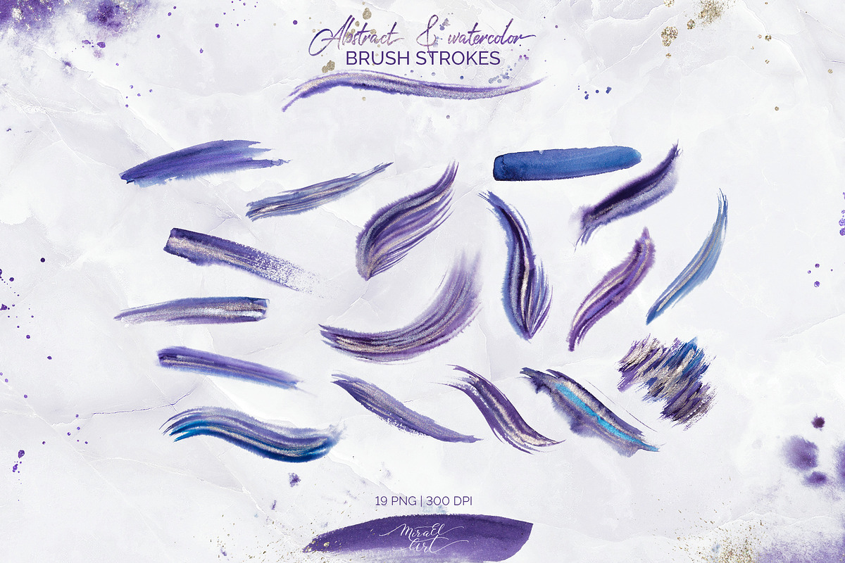 Violet Aura. Abstract design, a Texture Illustration by MiraEl Art (Photo 20 of 29)