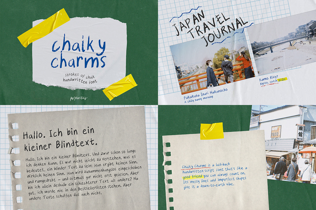 SchoolSeries Handwritten Font Bundle, a Handwritten Font by Perplexitics (Photo 12 of 13)