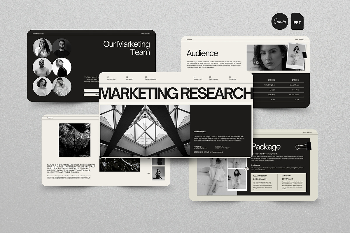 Modern Marketing Strategy, a Presentation Template by Pani Temp. (Photo 2 of 13)