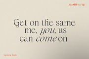 Westbourne - Modern Serif Typeface, a Serif Font by Typetemp Studio (Thumbnail 9 of 17)
