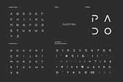 Fyeg Futuristic Tech Font, a Font by baqoos (Thumbnail 8 of 10)