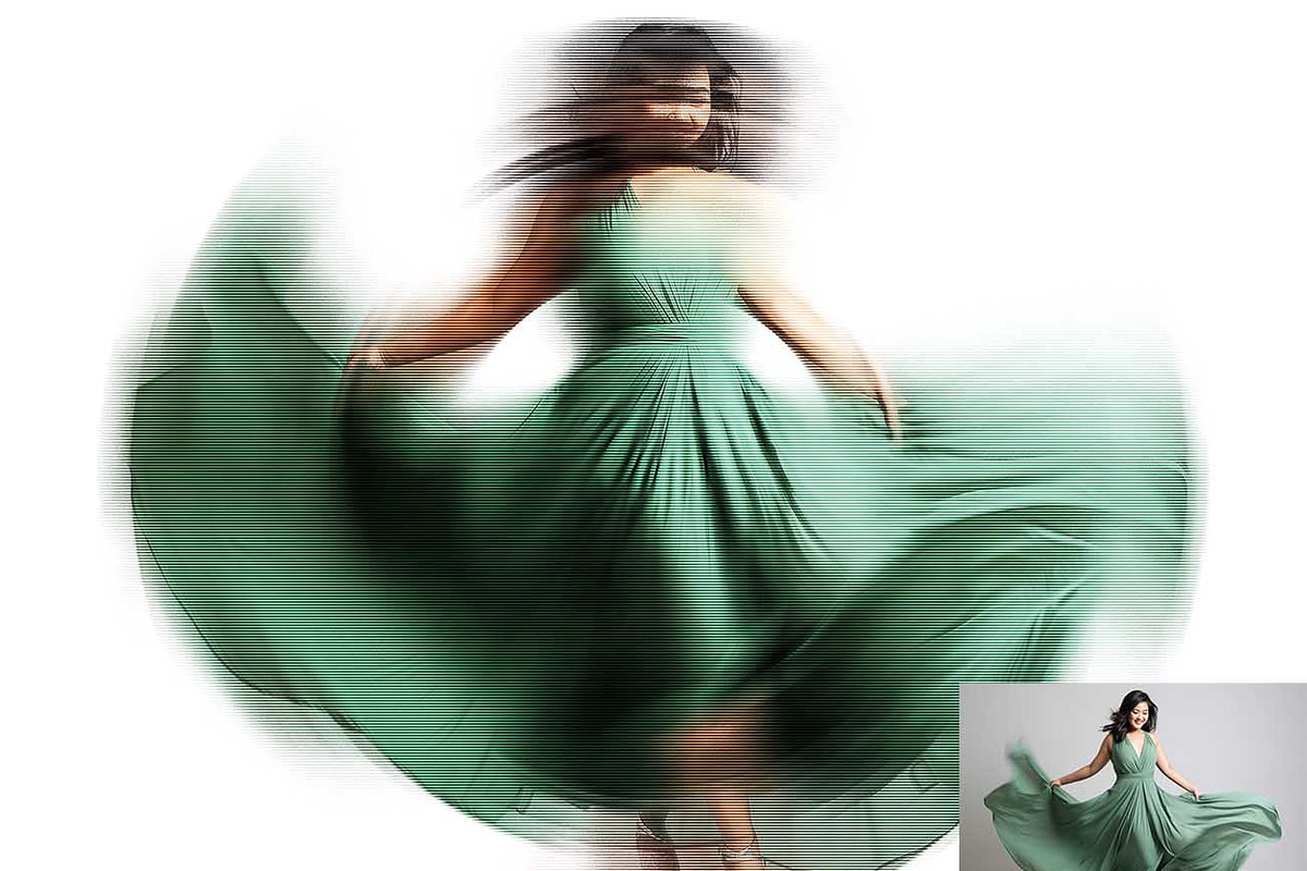 Cinematic Halftone Motion FX, an Action Add-On by Studio Retouch (Photo 4 of 13)