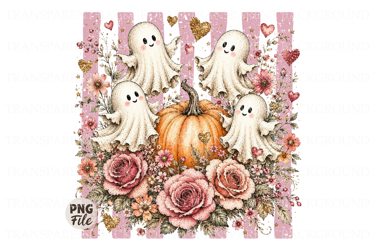 Western Halloween Sublimation Design, a Seasonal Illustration by Libby Wishes (Photo 1 of 3)