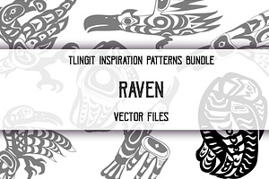 Tlingit Raven patterns bundle