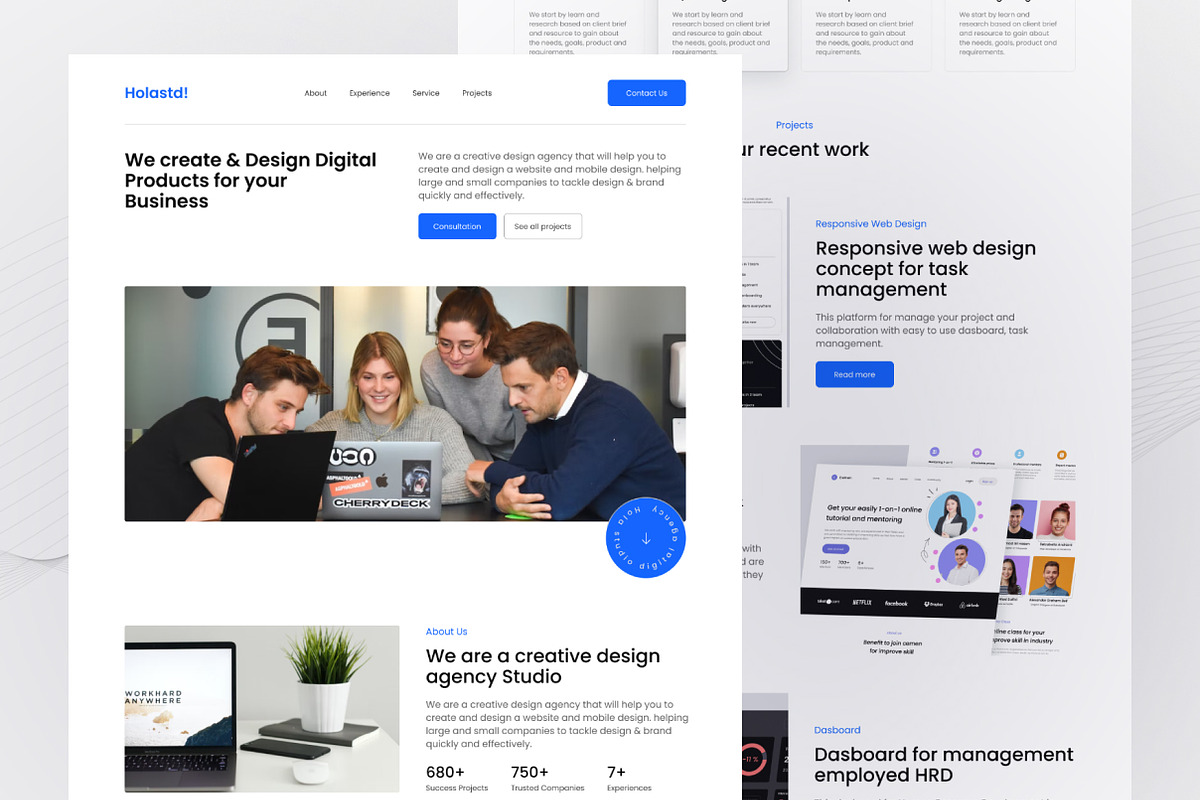 Landpay 2.0 - Landing Page UI-Kit, an UI Kit Template by mz-studio (Photo 4 of 5)
