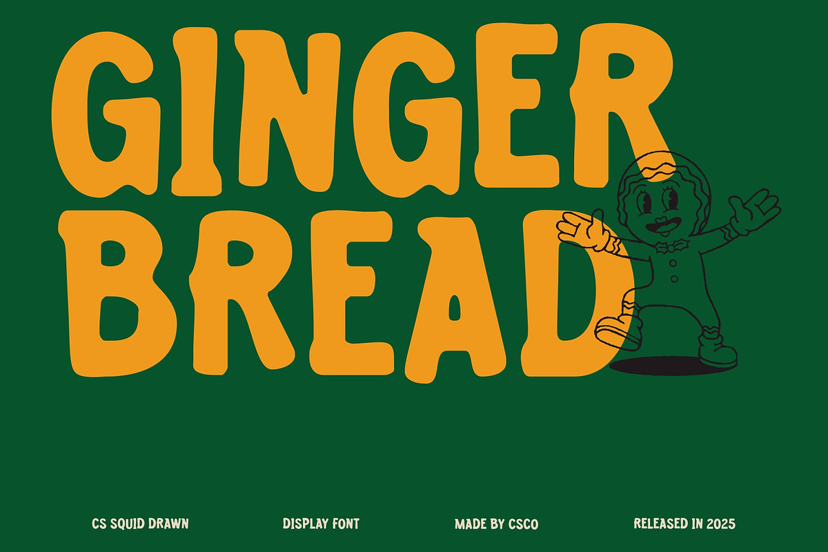 CS Squid Drawn, a Sans Serif Font by Craft Supply Co. (Photo 2 of 8)