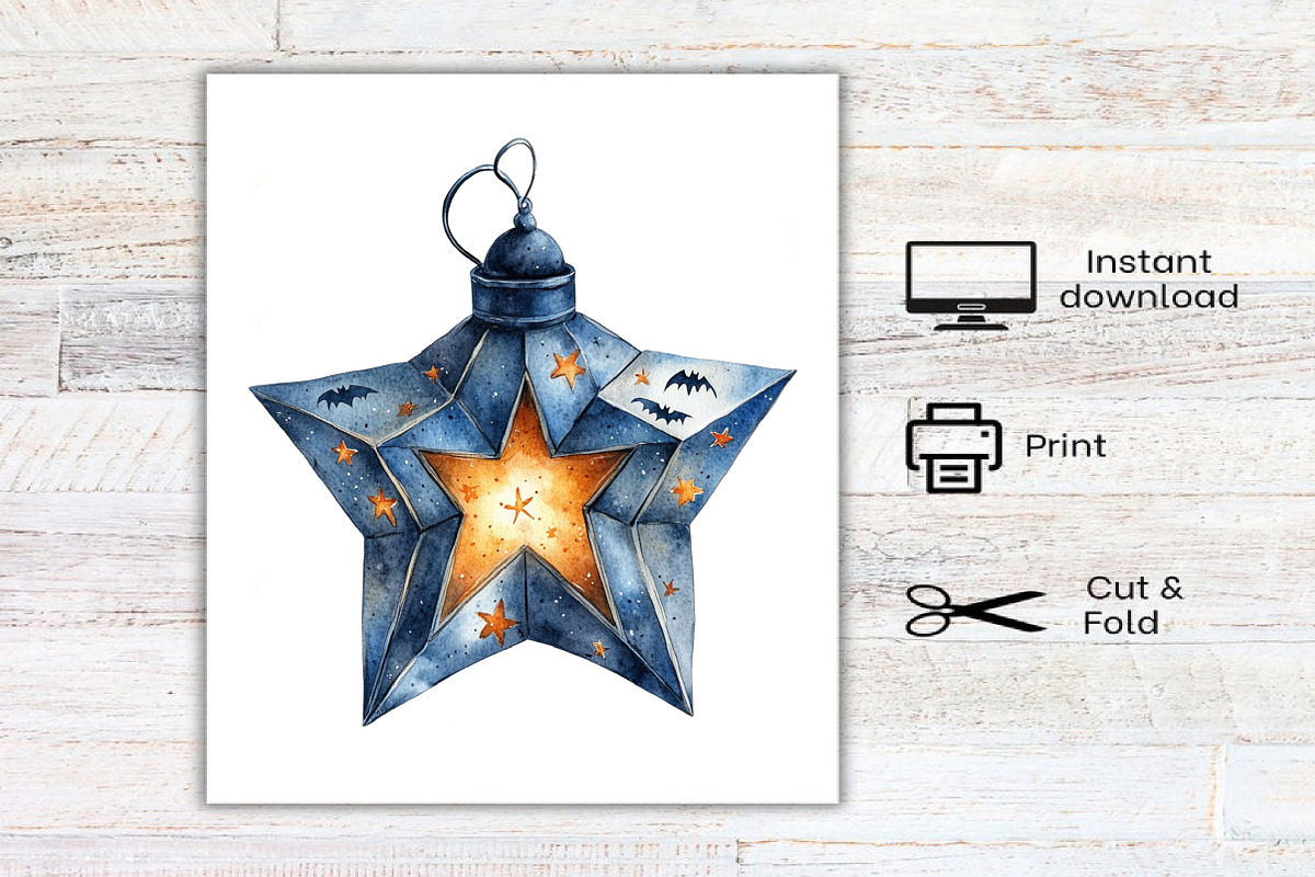 Whimsy Halloween Clipart Bundle, an Illustration by Canvas Craft (Photo 7 of 7)