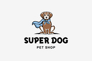Super Dog Logo, a Branding & Logo Template by MotionMount (Thumbnail 1 of 5)