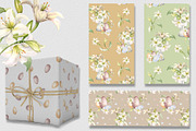 Floral Easter eggs watercolor set, an Illustration by Kate Lanbina (Thumbnail 16 of 17)