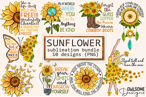 Sunflower Sublimation Bundle
