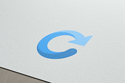 Monogram Letter C Water Recycle Logo, a Branding & Logo Template by okkydianpra (Thumbnail 3 of 4)