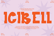 Icibell - Playful Handwritten Font, a Handwritten Font by Berdansabersama (Thumbnail 1 of 8)