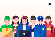 Profession & Job Avatar Illustration, an Object Graphic by Claymoon Lab (Thumbnail 2 of 3)