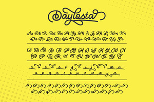 Daylosta Authentic Handwritten Font