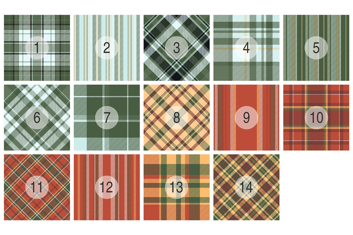 #122 Royal Patterns | Textile Design, a Pattern Graphic by Plaid4You (Photo 2 of 10)