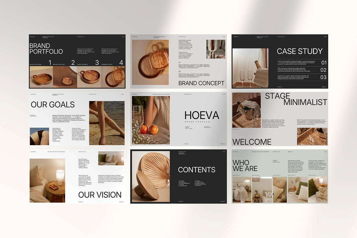 HOEVA - Brand Proposal Google Slides, a Presentation Template by Rocket Template (Photo 5 of 6)