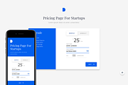 Simple Pricing Page Templates 01, an App Template by DesignBoard (Thumbnail 8 of 13)