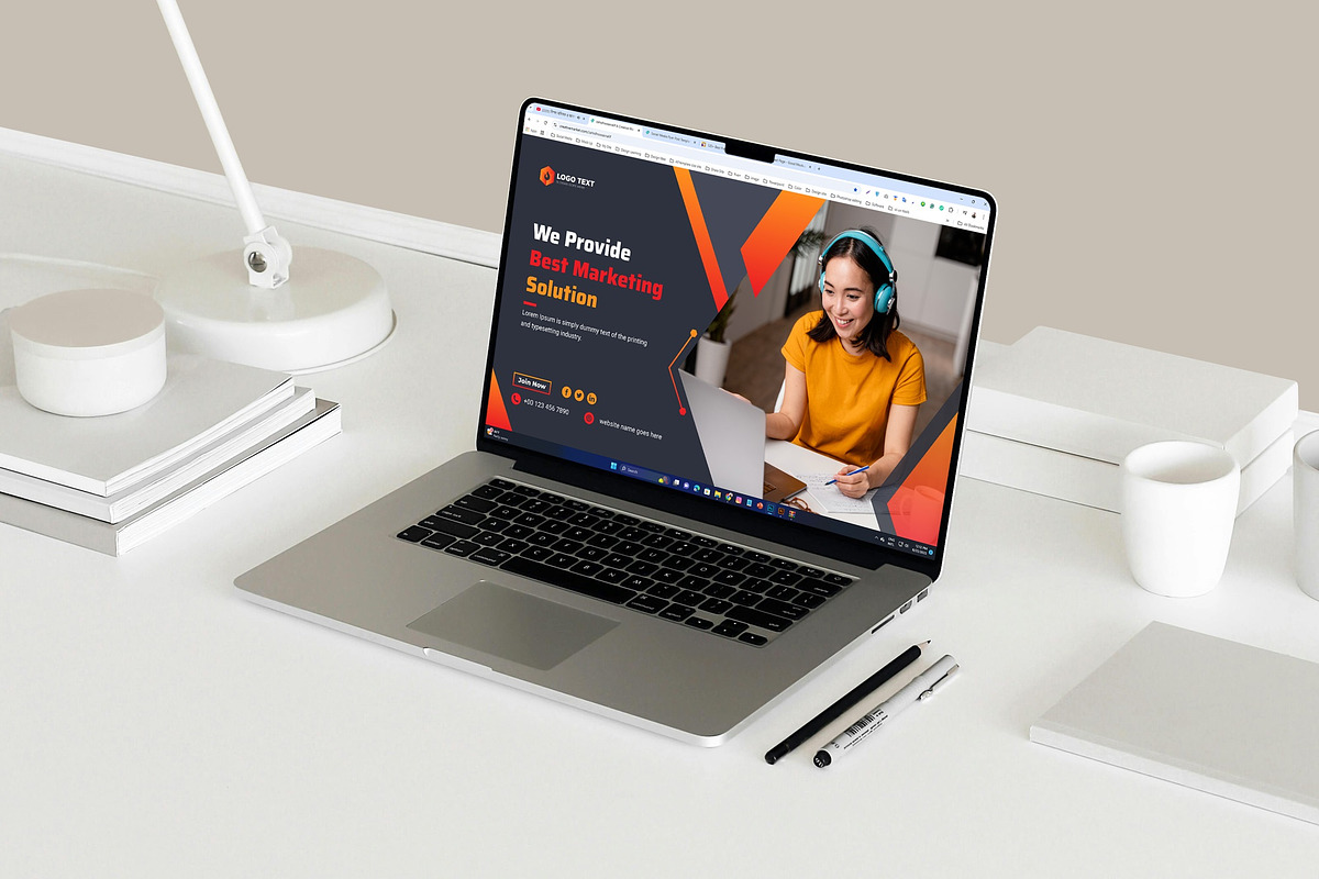 Facebook & web cover banner template, a Social Media Template by zahidhossainalif (Photo 4 of 4)