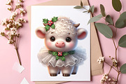 Christmas Animals Clipart PNG, a Transportation Illustration by SinaCreation (Thumbnail 6 of 7)