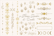 Mystic Lotus & Moon Ornaments, an Object Graphic by Christine Krahl (Thumbnail 13 of 16)