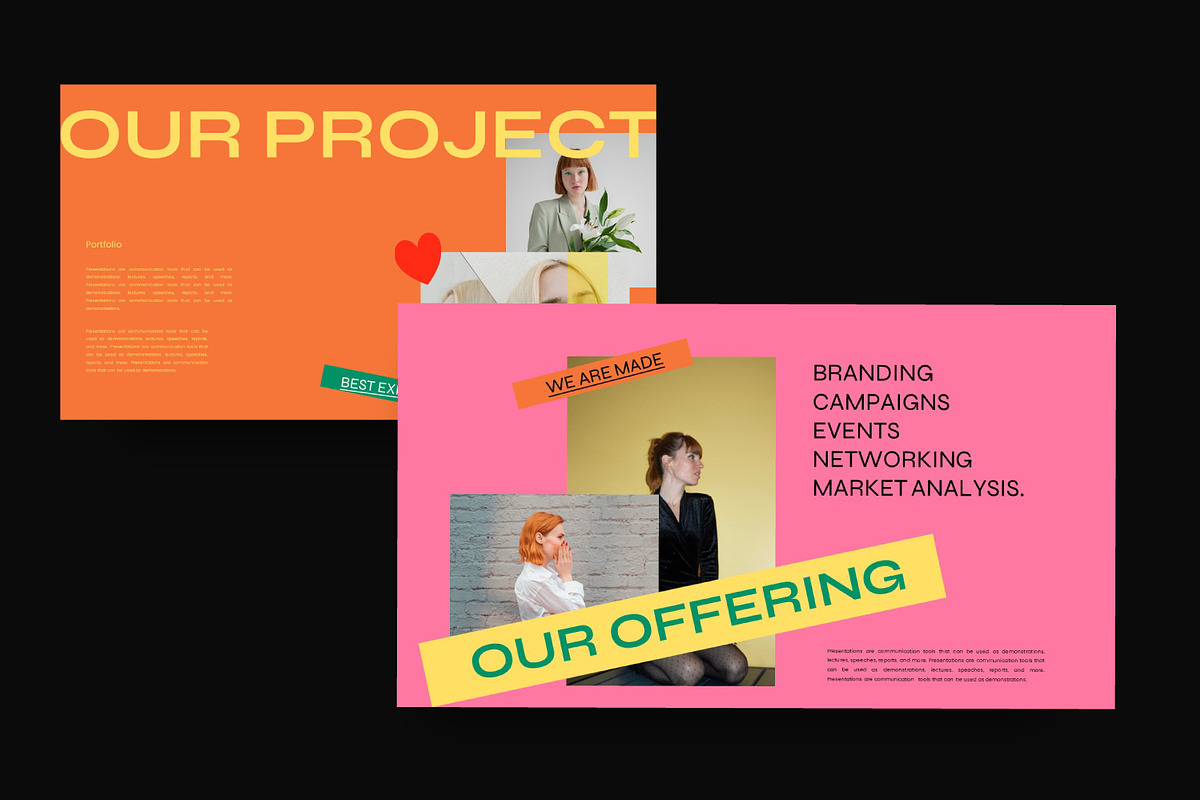 Gen Z - Media Kit Powerpoint, a Presentation Template by Dirtytemp Studio