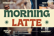 Morning Latte - Modern Display Font