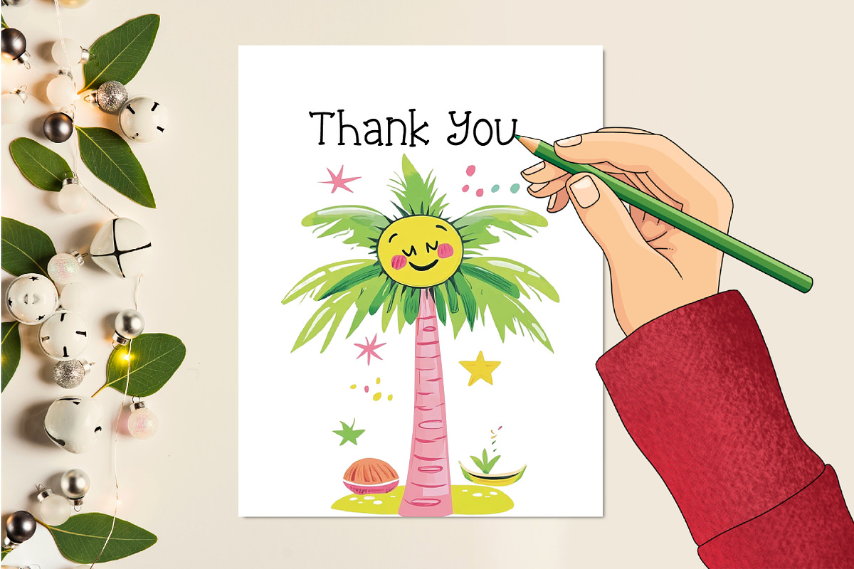 Whimsical Ultimate Tropical Summer, an Object Illustration by Creative Art (Photo 7 of 8)