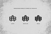 Monogram World Sport, a Font by Headfonts (Thumbnail 3 of 12)