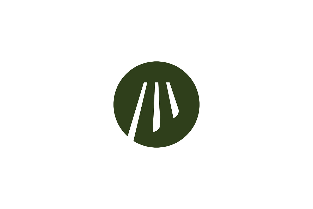 Letter P Fork Logo, a Branding & Logo Template by Pure Design