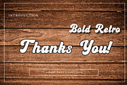 Bold Retro, a Slab Serif Font by Wow Magic (Thumbnail 3 of 3)