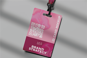 ID Card Mockup, an Advertising Mockup by Dudukbersama