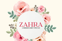 Zahra Serif 6 Font Family Pack