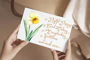 Watercolor Daffodils Clipart, an Illustration by Libby Wishes (Thumbnail 6 of 7)