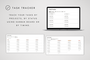 Project Tracker Template For Notion