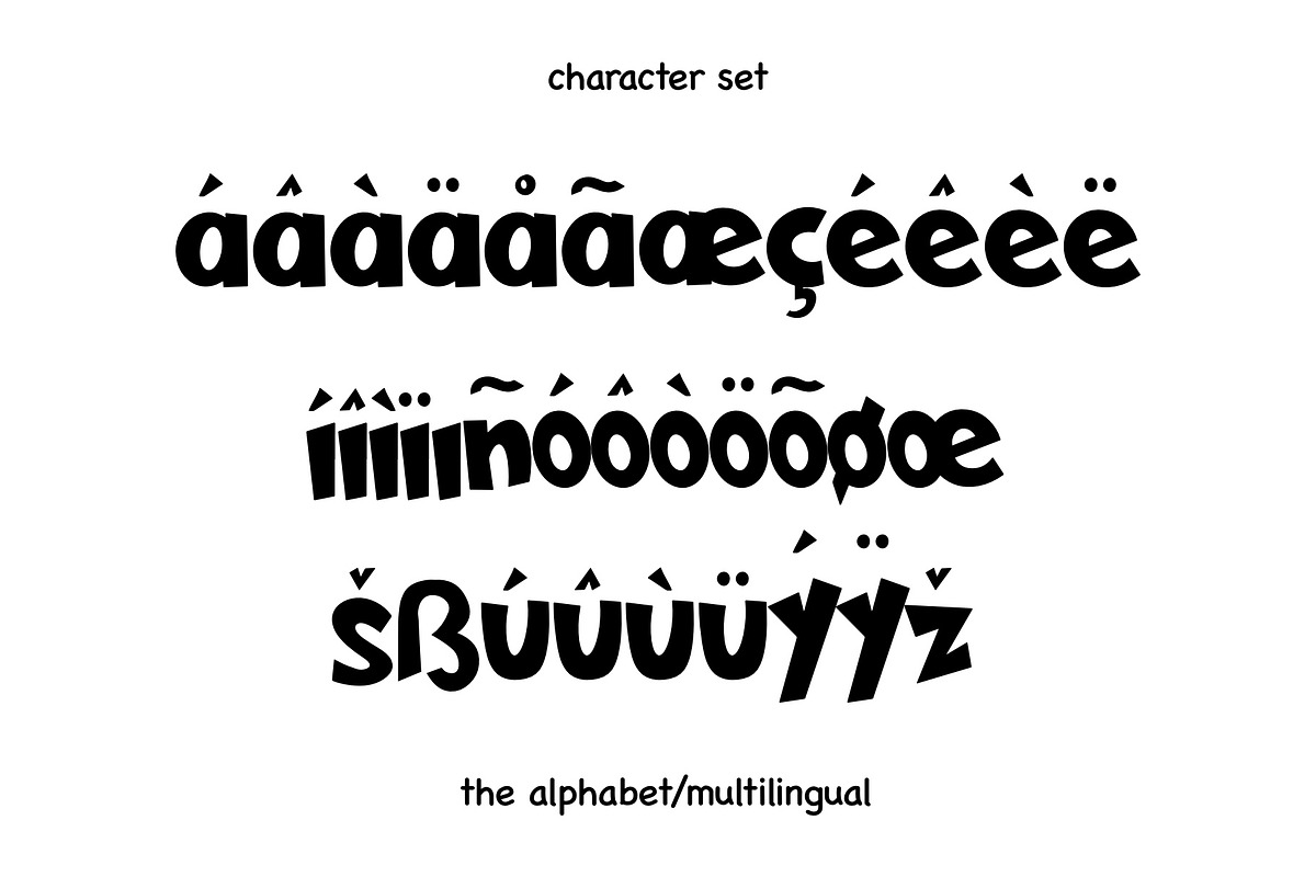 Granch Font - Cartoon Fun Font, a Sans Serif Font by ariodsgn (Photo 5 of 9)
