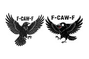 F-Caw-F Clipart PNG, an Illustration by SinaCreation (Thumbnail 4 of 7)