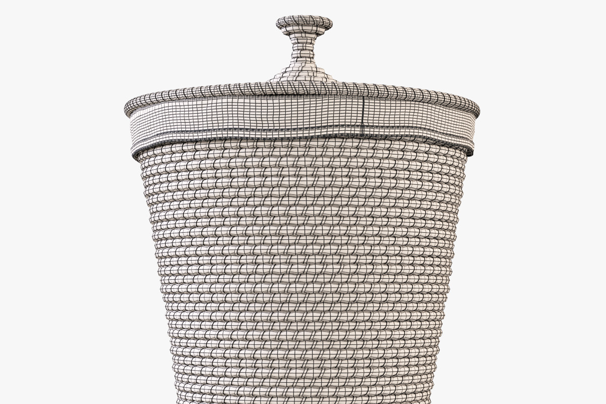 Laundry Basket IKEA Asunden, an Object 3D Model by Markelos (Photo 9 of 12)