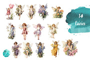 Vintage Style Spring Fairies, a Person Illustration by Verdigris Studios (Thumbnail 3 of 4)