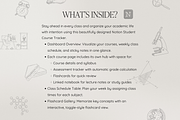 Notion Student Course Tracker, a Websites & App Template by Asha Glenn Design Studio (Thumbnail 9 of 9)